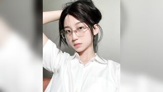 비디오 섹스의 아름다운 소녀