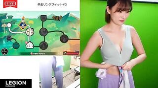땀 닦는 일본 유튜버