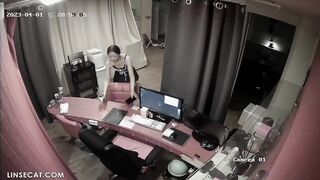 신작ip ✨ 피부관리샵 [카운터에서 섹스] Ipcam Korean Porn 1