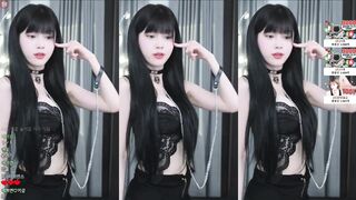 방금자 의상 좋은 문월 리액션 컷 korean bj (4)