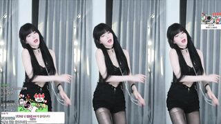 방금자 의상 좋은 문월 리액션 컷 korean bj (5)
