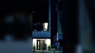 호텔 창문으로 보여주는 커플 ipcam korean porn (6)