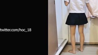 휴대폰에 정신나간 여학생 따먹기