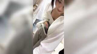 똥머리녀 위에서 도촬 약간 얼공 korean porn ipcam (2)