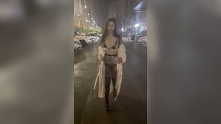 西萌工作室♏嫩妹涵涵 小泪深夜街头露出2部 情趣制服4K版 china 2