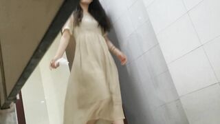 【新着バスルーム撮影】ダンストレーニングセンターのビジネス街バスルーム撮影❤️ 高級キャンパスガールが多数登場 ipcam (6) 2