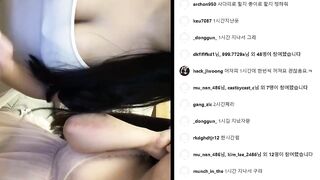 인스타 라방 hihihhh0825_얼굴 1티어 친구와 둘이서 4V korean porn vip (5)