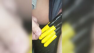 신작 ✨ 컴퓨터용 싸인펜 자위녀 [필통보지] korean porn vip