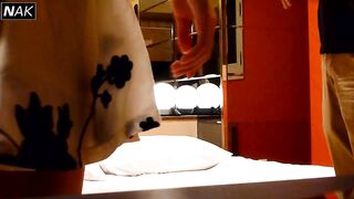 선물받고 감동해서 노콘돔에 질싸까지 받아주는 원정녀1호 korean porn vip