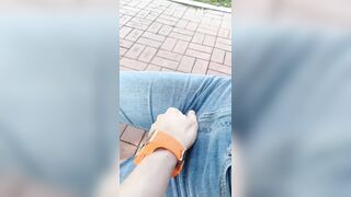 밤나무 아래서 인보이스 손장난 치는 커플 korean bj