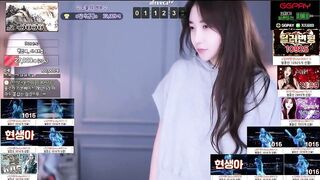 BJ 감동란 노브라 핑두 노출 korean bj