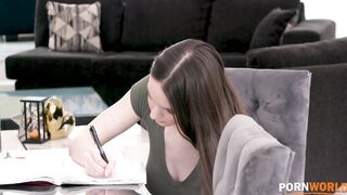 Hazel Moore Chooses Anal Sex Over Studying OnlyFans