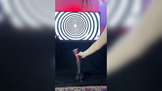 BadDSlayer Rides A Huge Horse Stud Dildo OnlyFans