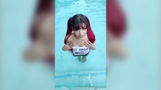 Hannah Jo Nude POV Pool Blowjob OnlyFans Video Leaked - Leak