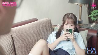 RAS-332 Exposing slutty private life, cock training contrast girl JAV