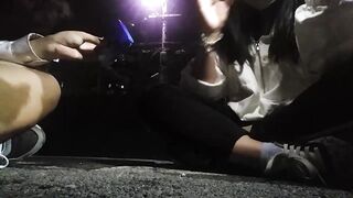 (한국야동) 섹스X - 담배 피면서 침졸라 밷는 일진녀들 korean porn vip