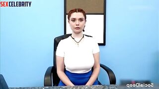 Ai Elizabeth Olsen made you foot massage and masturbated at the same time WPOP ALLPOP