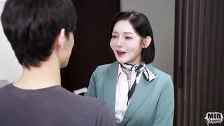 승무원 리안 - 제복속의  숨겨진 취향 korean porn vip