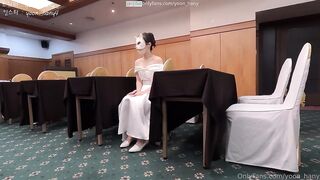 식장 뒤풀이후 식당에서 롱자지 전남친이랑 korean porn vip