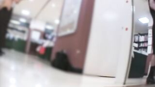 85 書店員さん01 白パンツ voyeur jp