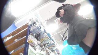 マスクで油断ミニスカ美少女の生p voyeur jp