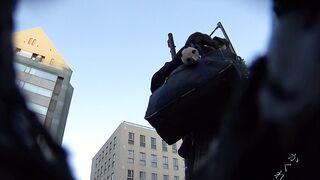 パンチラ小人目線 pa to413 電車編 voyeur jp