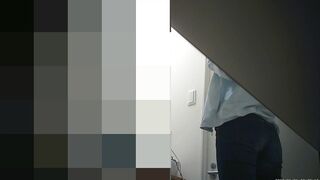 cm級絶対的美少女jd19歳 水色清楚パンティ風 sss級美少女 着替えシーン voyeur jp