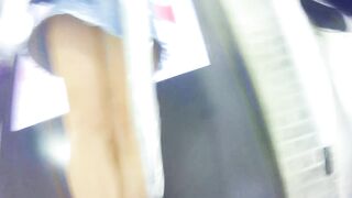 具ハミ出し フロント食い込み美女のハミ〇ン逆さ撮り voyeur jp