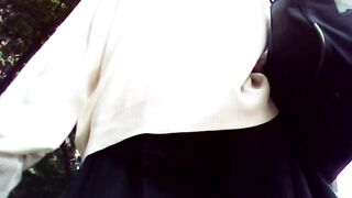 女子高生パンチラ 極ミニスカート追いかけ① voyeur jp