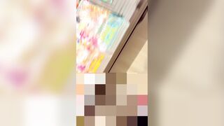 [4K]２日分！激かわ巨乳「あたシコ」F〇Kが何度もサテンPを撮られちゃったｗ voyeur jp