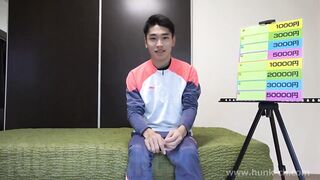 HUNK CHANNEL – OAV1314 – ノンケ限界不合格面接!!!めちゃかわイケメンの陸上大学生、京真(きょうま)くん20歳!!キスしてフェラしてアナルも責められちゃう!! gays