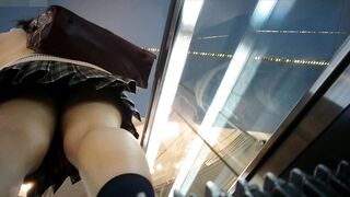 靴亀くん no 12 超ミニスカピンクパンツ女子高生 2 voyeur jp