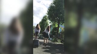 jk パンチラ詰めて合わせて11人 voyeur jp