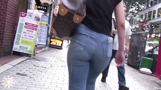 fhd高画質 久々の上物ジーンズヒップ ライン付き voyeur jp