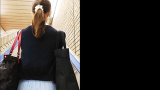 公開終了間近 清楚系美人olのtバック編 逆さの現場撮りno 334 voyeur jp 02