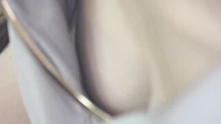 高級クラブの出勤前 人気ホステスのしゃぶりたくなる乳首 えぐい食い込み voyeur jp