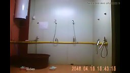 Korean Wife Shower Alone